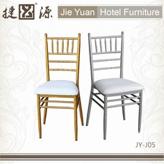Fixed Soft Seat Metal Wedding Events Tiffany Chiavari Chair (JY-J05)