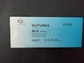 Non absorbable Silk braided suture 3