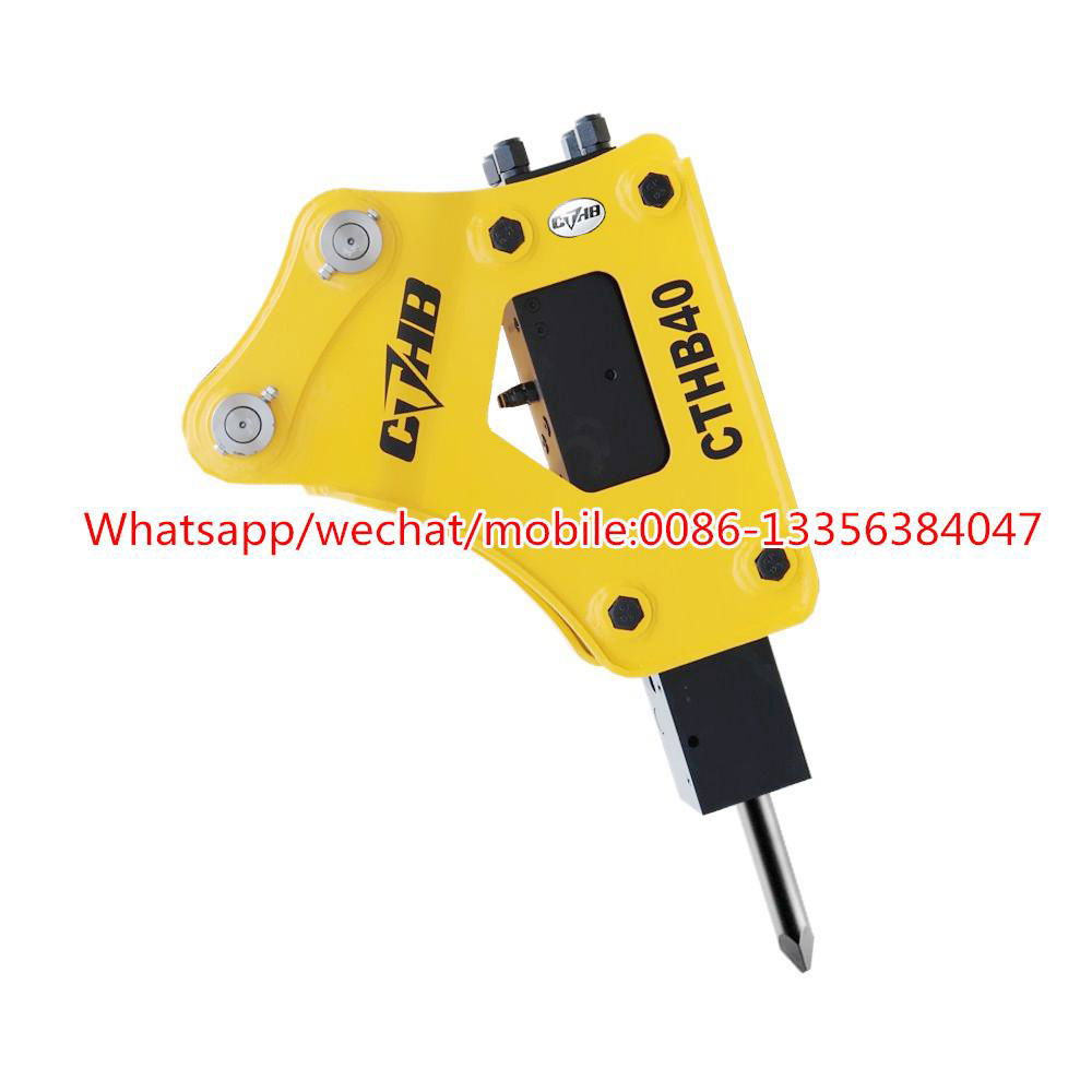 hard rock stone demolition breaker hydraulic hammer breaker CTHB10