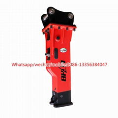 Silenced type SB81 soosan breaker hammer manufacturer in China yantai CTHB brand