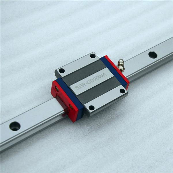 SAIER brand No-flange linear rail bearing good quality 20mm LM guide 3