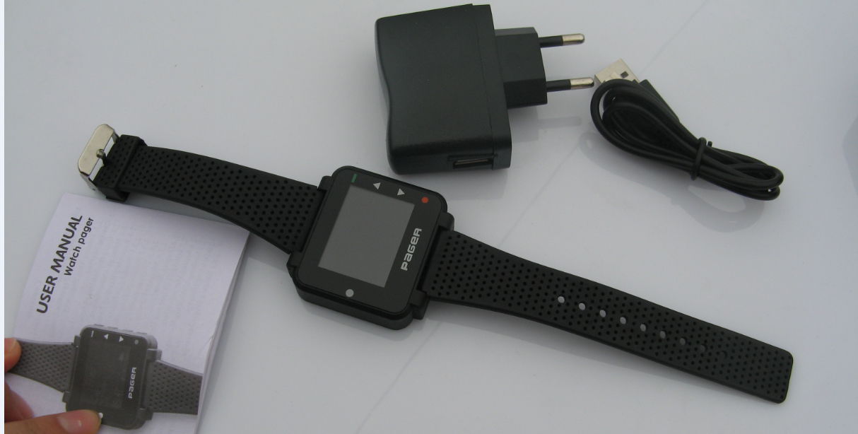 Watch pager for coaster pager system W-09W pocsag system 5