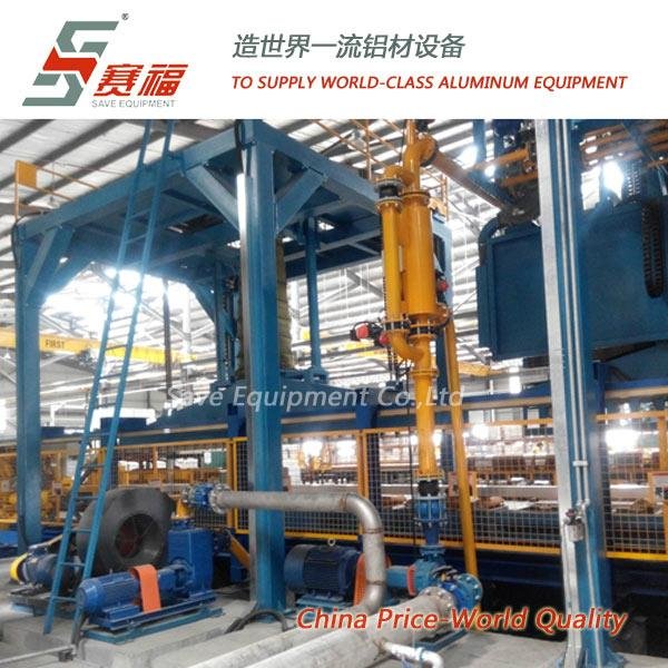 SAVE Automatic quenching system cooling equipment for aluminum extrusion press l 2