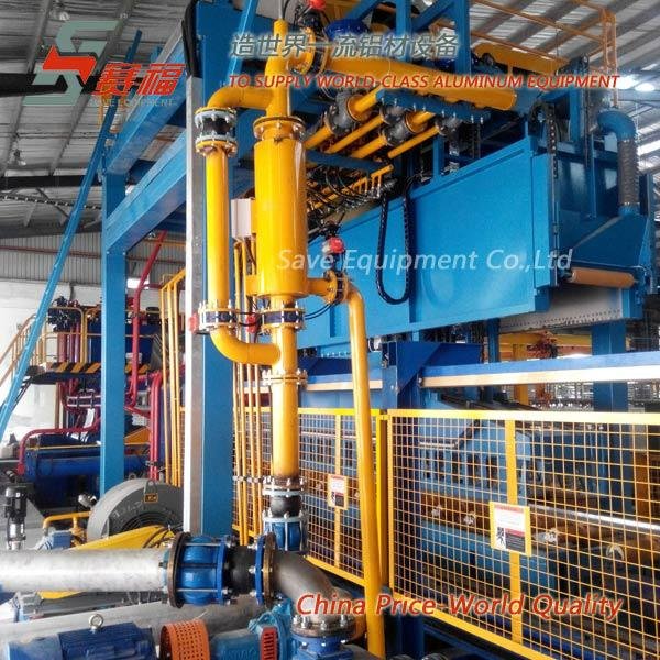SAVE Automatic quenching system cooling equipment for aluminum extrusion press l 4