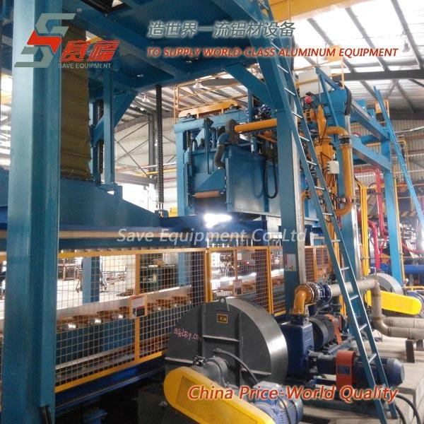 SAVE Automatic quenching system cooling equipment for aluminum extrusion press l 5