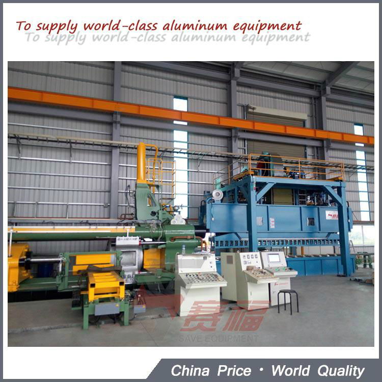 SAVE Wind mist and water quenching equipment initial table on Extrusion lines 5