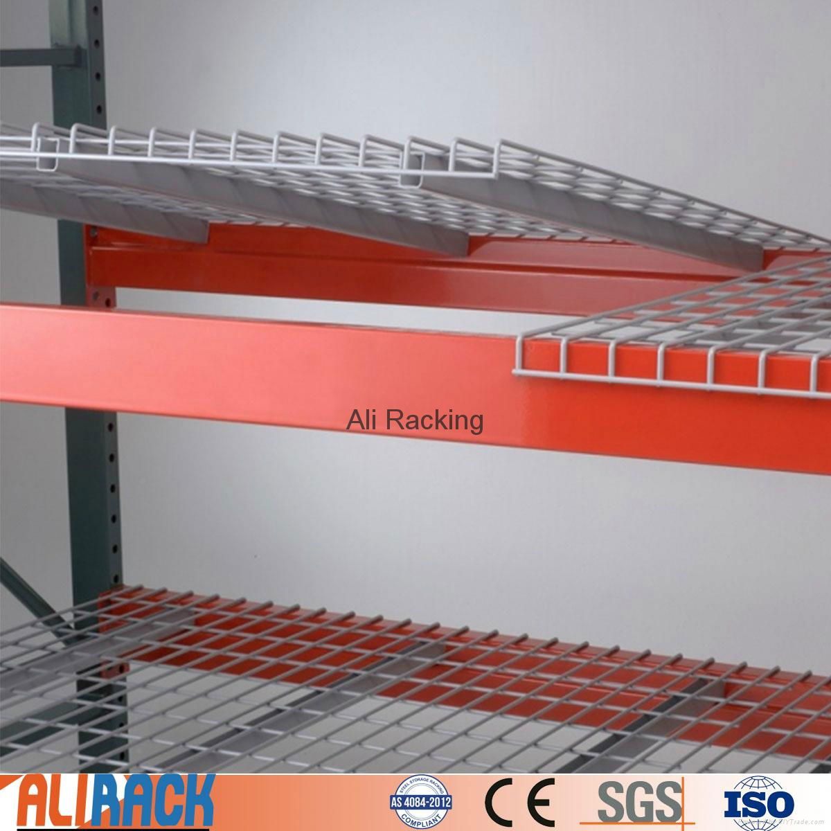 Ali Racking wire mesh decking shelving mesh deck for pallet racking zinc plated 2