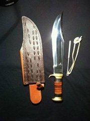 crocodile type leather sheaths for knife