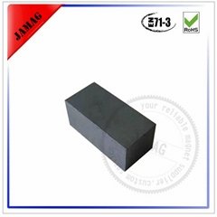 Custom permanent ferrite square magnets