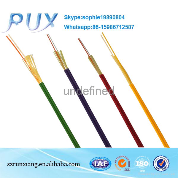 Duplex Optical Fibre Aramid Yarn Zipcord Interconnect Fiber Cable (GJFJBV G652D) 5