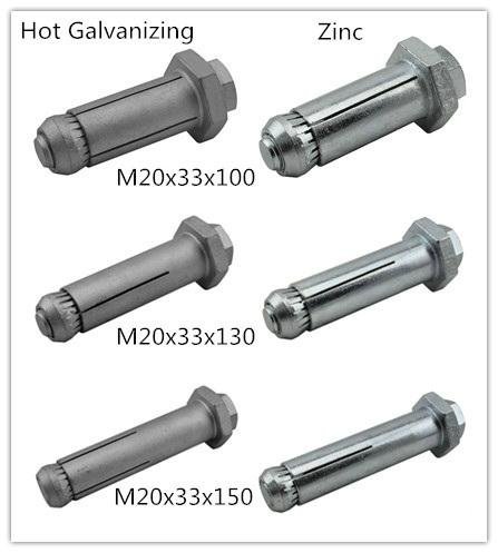 Hollow Structural Sections Expansion Sleeve Anchor Bolt 4