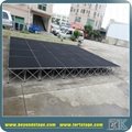  2017 modular smart stage with spider legs for indoor outdoor wedding events