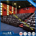 High quality home theater sofa with power 4