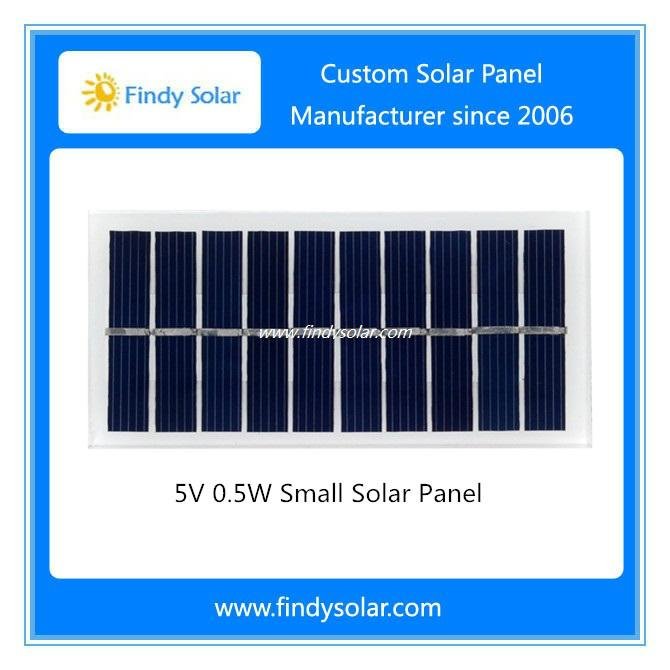 5V 0.5W Small Solar Panel 