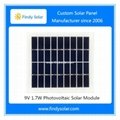 9V 1.7W Photovoltaic Solar Module