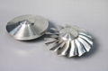 CNC precision machining of alloy impeller 1