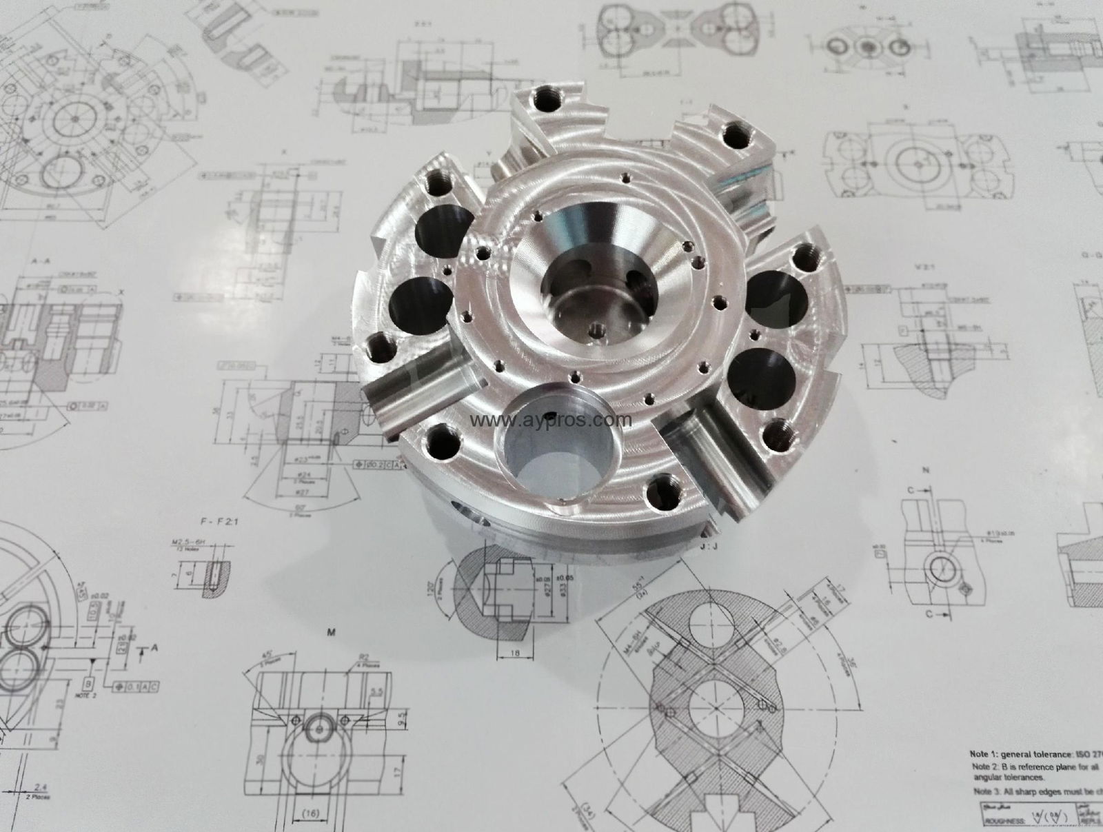 CNC machining of Aerospace parts 3