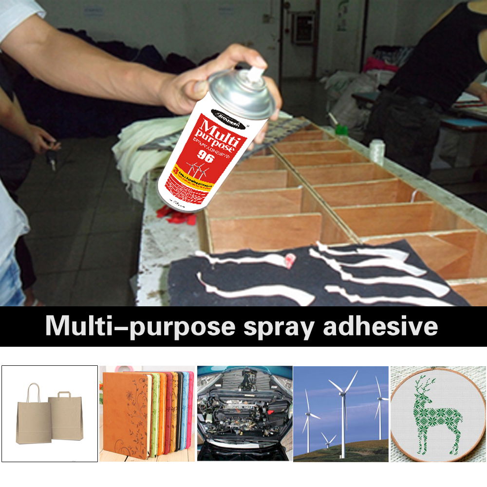 Super industry aerosl multi purpose fast dry glue adhesive 5