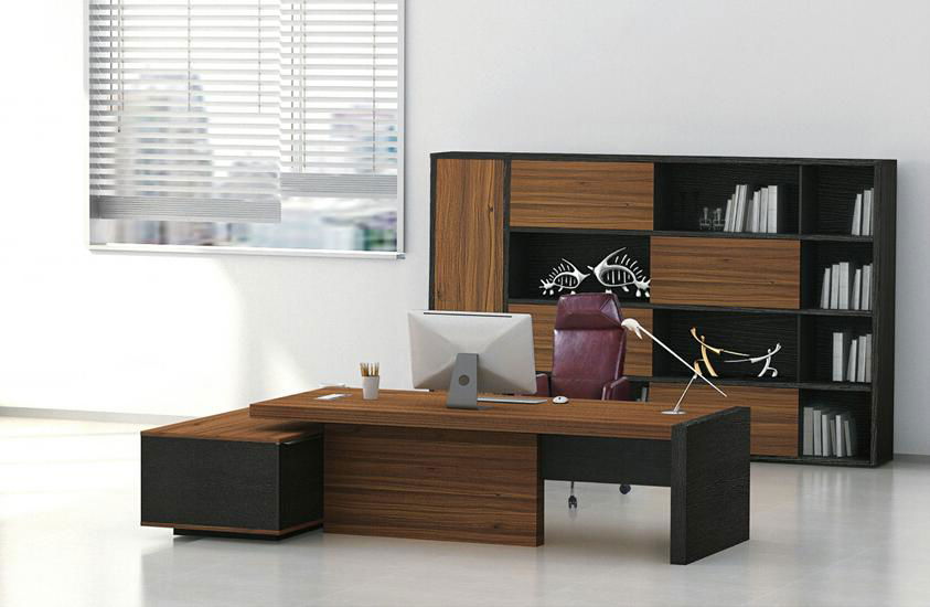 modern office table wooden executive desk
