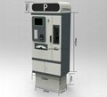Central pay on foot automatic station for car parking  1