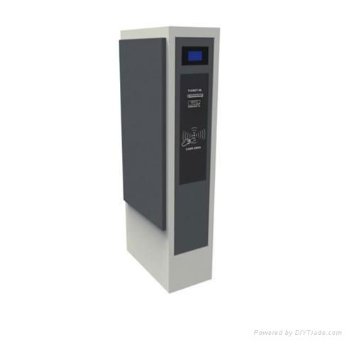 Exit terminal for car parking control system