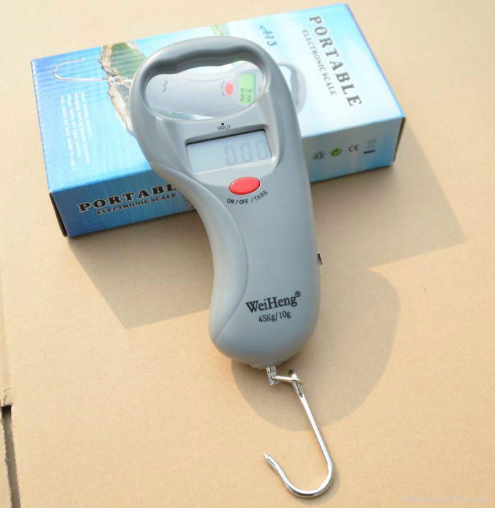 USA hot sale 45kg fish weighing scale with tape measure