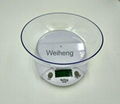 high quality 7kg home food scale with big bowl