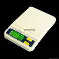 3kg 0.5g electronic household scale with backlit 1