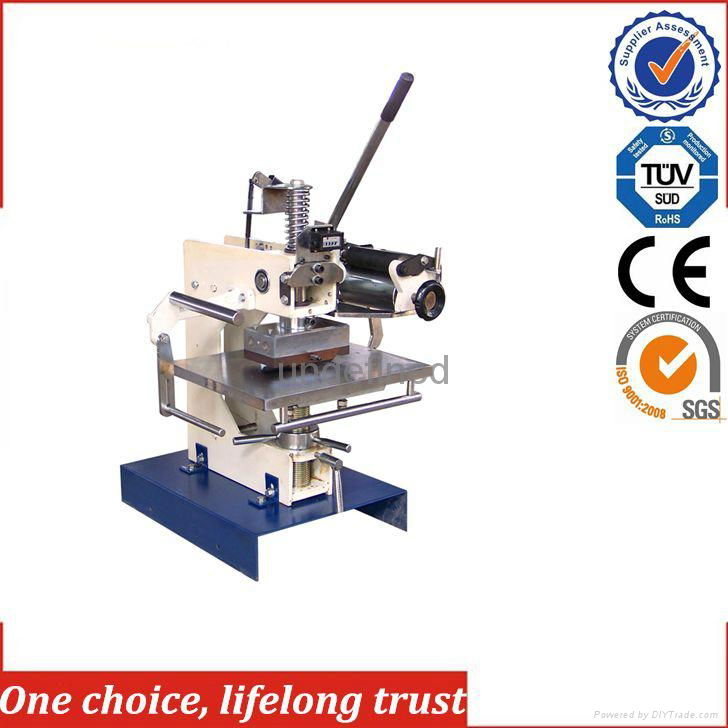 TJ-1 Manual Hot Foil Stamping Machine for DIY Produce Family Workshop  2