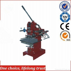 TJ-1E Hand Operated Low Price Embossing Machine Pyrography Machine PVC Safety Ca