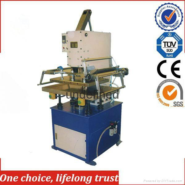 TJ-23 Digital Leather Soap Press Name Tags Screen Printing Machine Hot Stamping  3