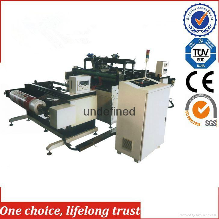 TJ-97 Large Format PLC Control Flex Banner Embossing Hot Stamping Machine for Wa 2