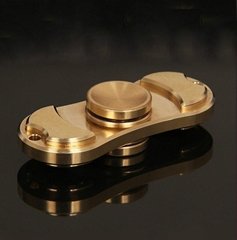High Quality Brass Copper hand spinner toys ceramic bearing fidget toy
