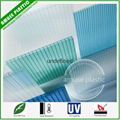 100% Virgin Crystal PC Two-layers Sheet Frosted Polycarbonate Hollow Sheet