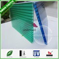 100% Virgin Crystal PC Two-layers Sheet Frosted Polycarbonate Hollow Sheet 4