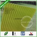 Environment-Friendly Building Material Plastic Roof  Sheet PC Corrugated