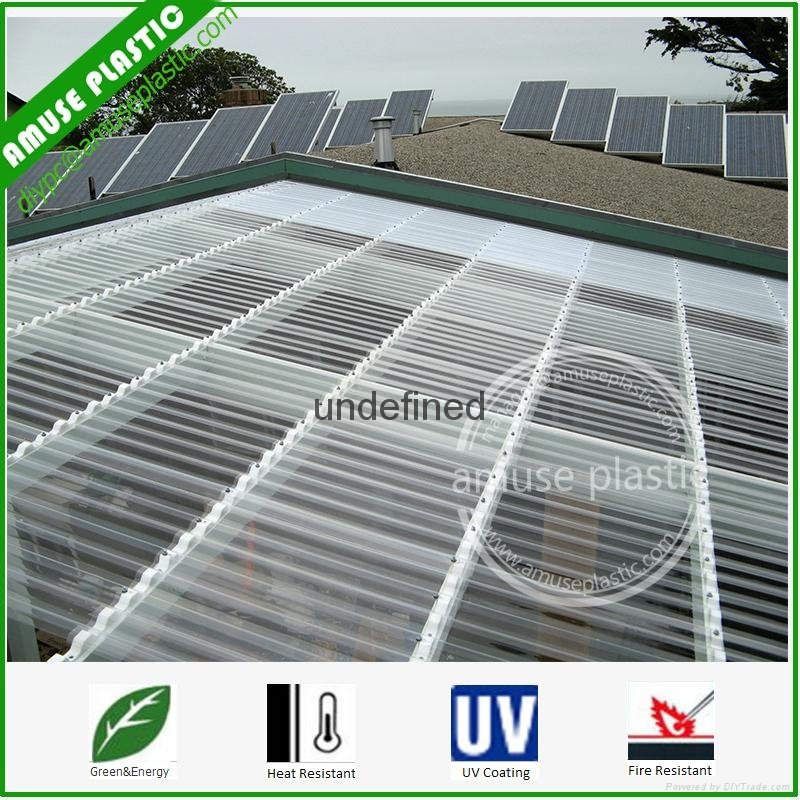 Policarbonato Sheet Hollow Solid PC Panels Corrugated Polycarbonate Roof Tiles S 4