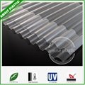 Fire Resistance Polycarbonate Corrugated Sheet PC Hollow Board Solid Panel 2