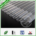 Fire Resistance Polycarbonate Corrugated Sheet PC Hollow Board Solid Panel