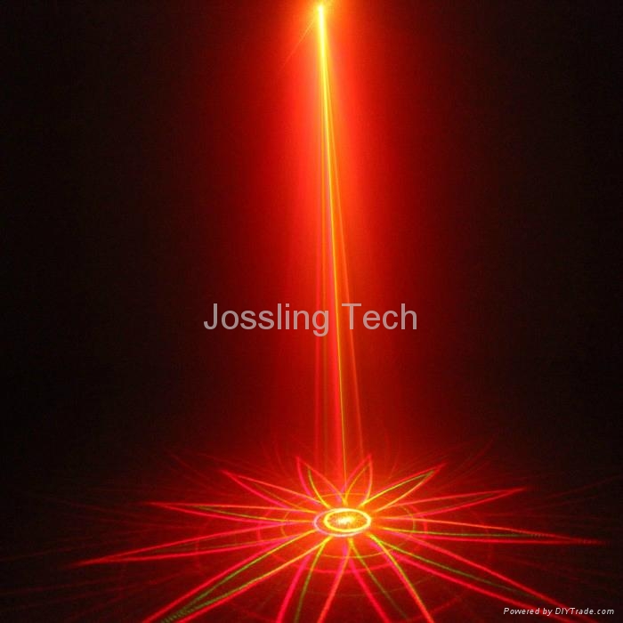 Remote control mini laser projector with 24 & 36 patterns RG laser with