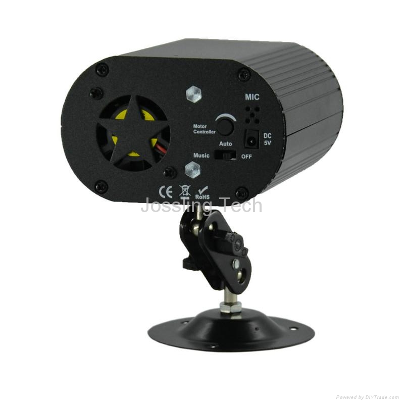Remote control mini laser projector with 24 & 36 patterns RG laser with rgb led JLD24/36