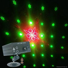 New 48 patterns RG portable laser stage light with remote control & blue led