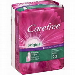 Carefree fresh scent Regular Original Pantiliners