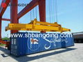 Movable semi-automatic  Container Spreader lifting frame 4