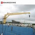 Offshore marine Knuckle Boom Crane Pedestal crane