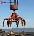 BANGDING orange peel grab bucket hydraulic for bulk cargo ship