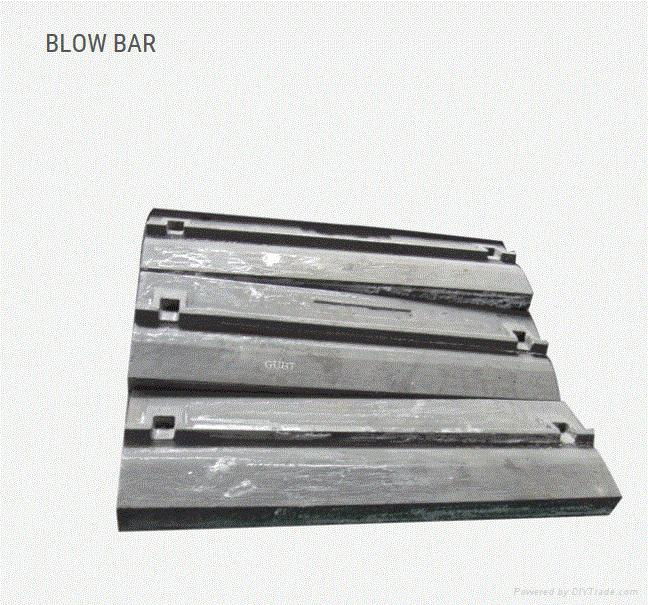 BLOW BAR  FOR IMPACT CRUSHER