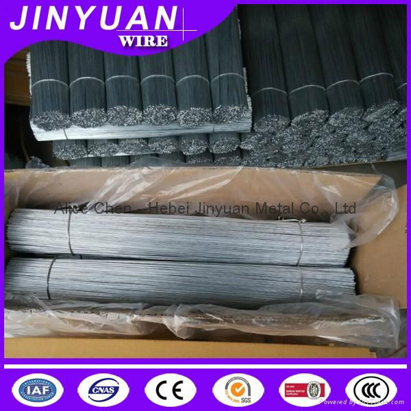 70cm length electro galvanized wire straight cutted type binding wire 3