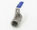 stainless steel 1pc ball valve  4