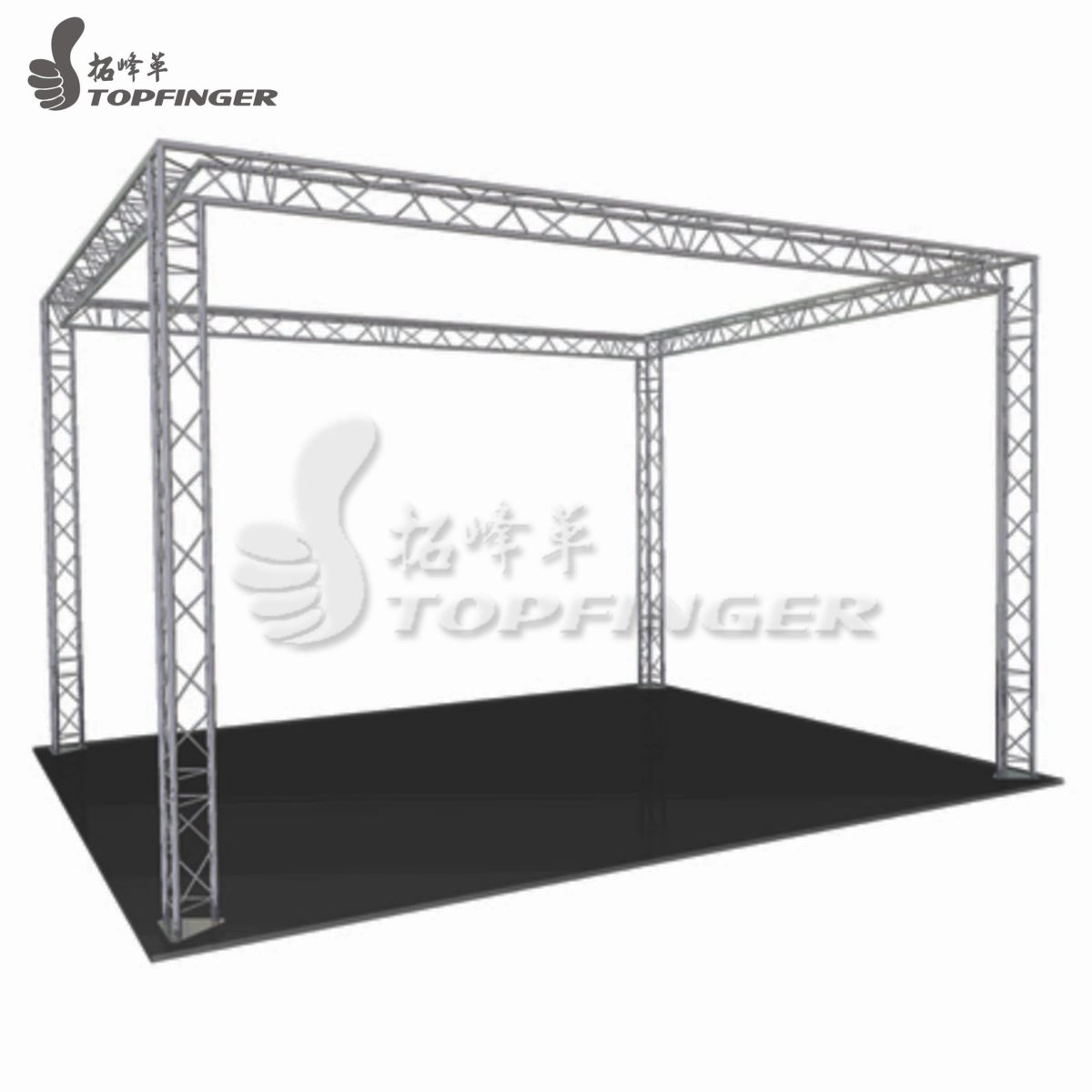 Aluminium Stage Square Box Backdrop Truss Display System